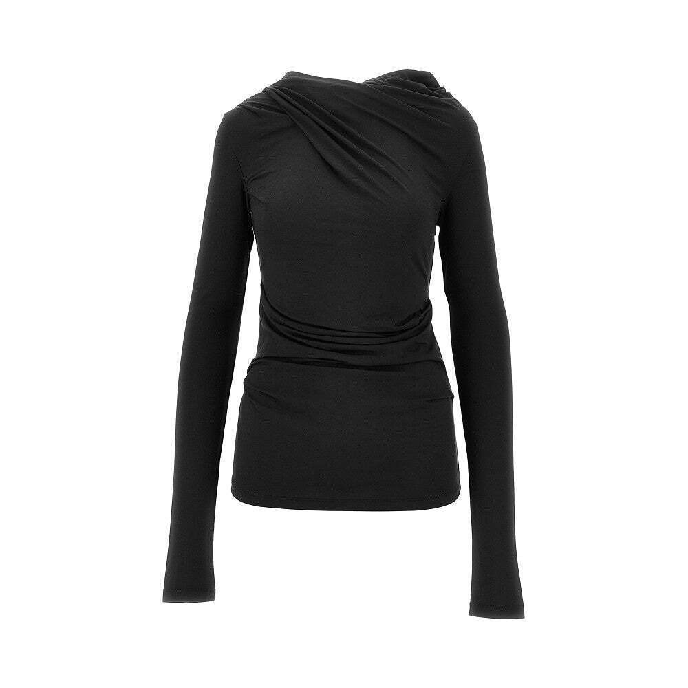Entire Studios Draped Jersey Top
